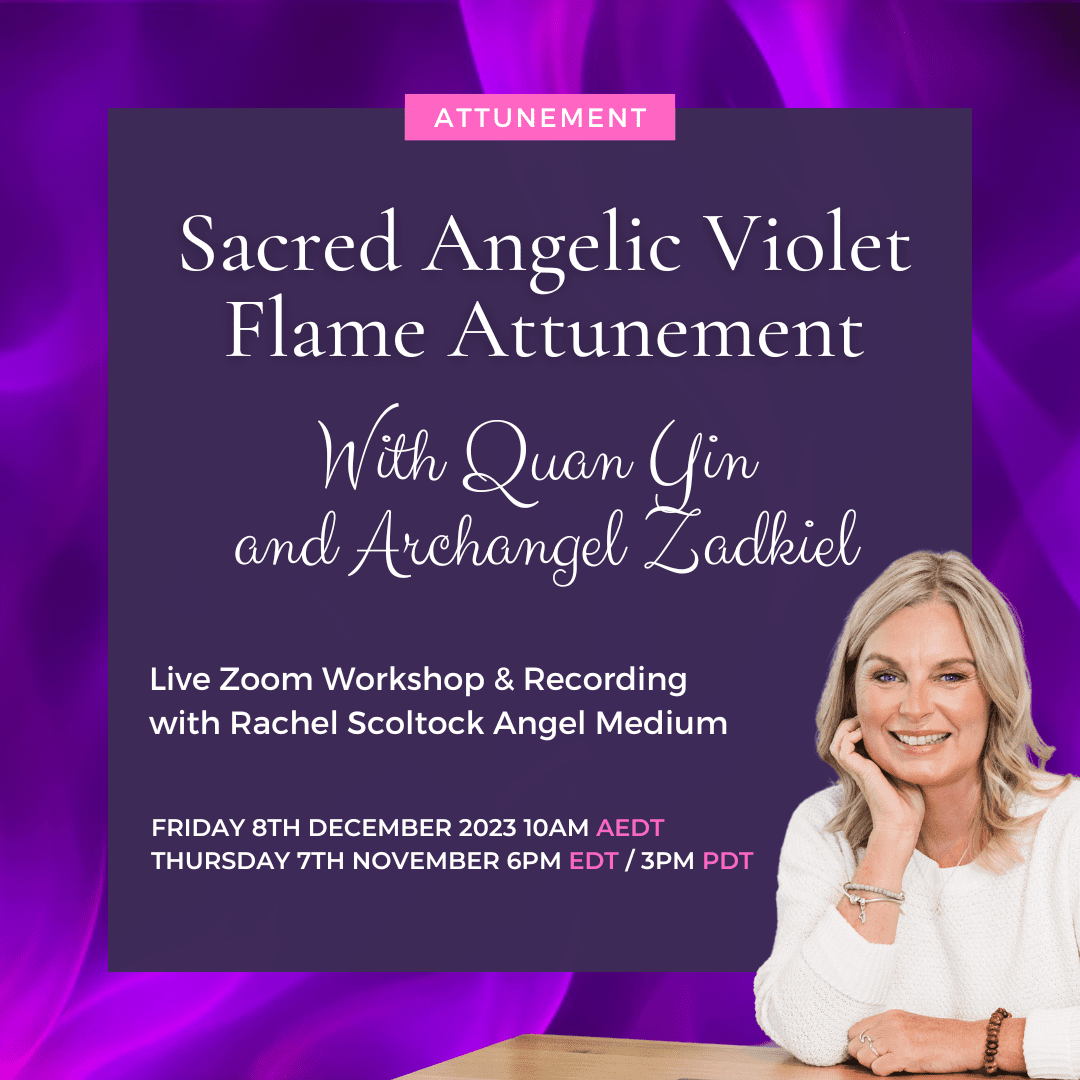 Sacred Angelic Attunement for the Violet Flame